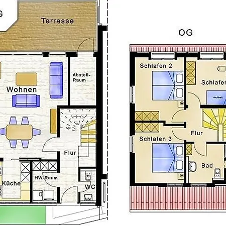 Kapitaenshaus Tordalk Mit 3 Schlafzimmern * Norderney