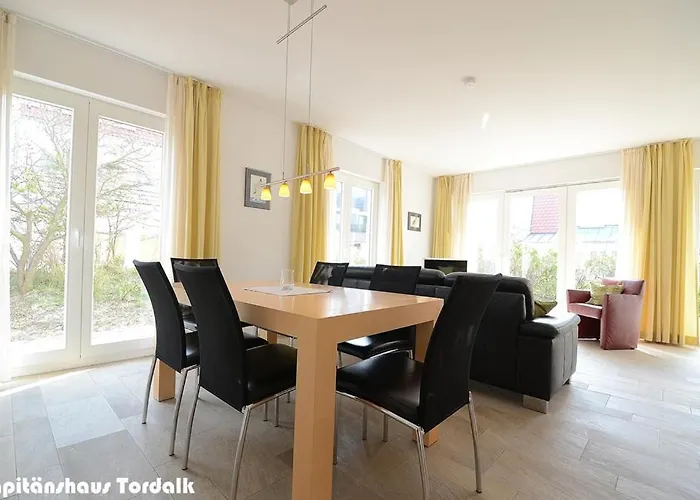Kapitaenshaus Tordalk Mit 3 Schlafzimmern * Norderney