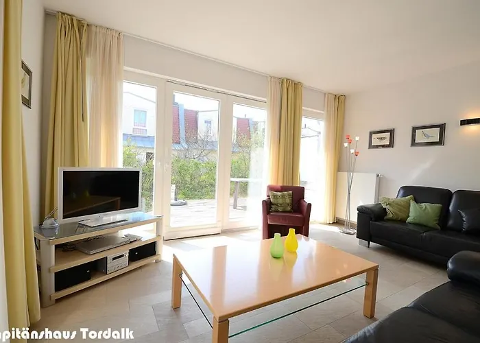 Kapitaenshaus Tordalk Mit 3 Schlafzimmern * Norderney